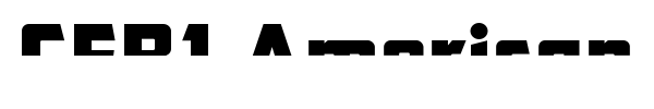 CFB1 American Patriot font preview